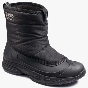 BASS OUTDOOR Men's Chelsea Slip-On Snow, Rain, or Cold Weather Boots